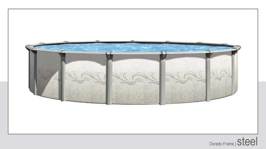 Conquest 54" Round Above-Ground Swimming Pool