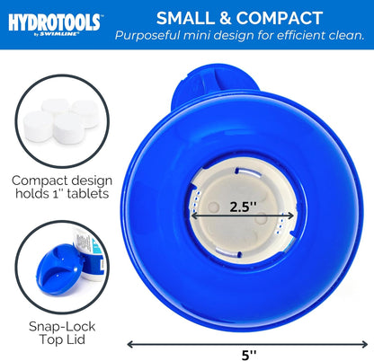 HydroTools Mini Tablet Floating Spa Chemical Dispenser