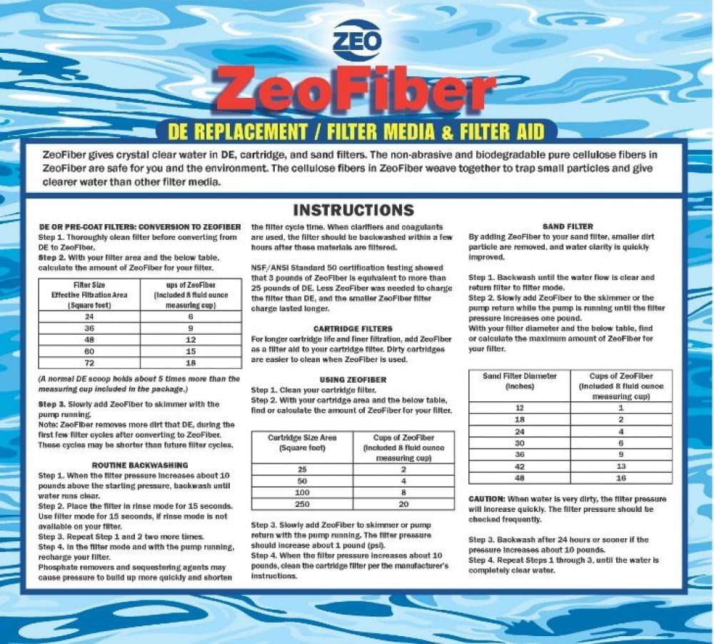 ZeoFiber 3 lb. DE Filter Replacement