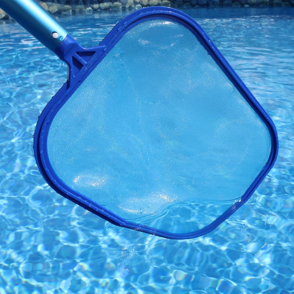 12" Standard Pool Leaf Skimmer – Fine Mesh Net for Efficient Debris Removal