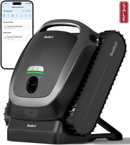 Beatbot A100 Cordless Robotic Pool Cleaner with Advanced Navigation and Wi-Fi