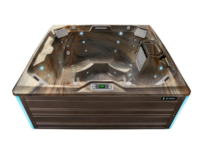 Hot Spring Limelight Collection Beam 4-Person Luxury Spa with Advanced Jets