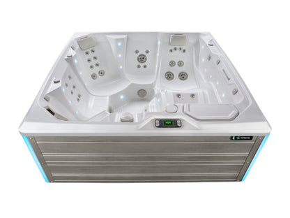 Hot Spring Limelight Collection Flair 6-Person Luxury Spa with Lounge Seating