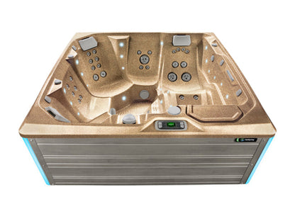 Hot Spring Limelight Collection Flair 6-Person Luxury Spa with Lounge Seating