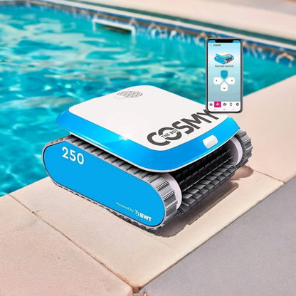 Aquabot Cosmy 250 Robotic Pool Cleaner - Smart, Lightweight, and Powerful