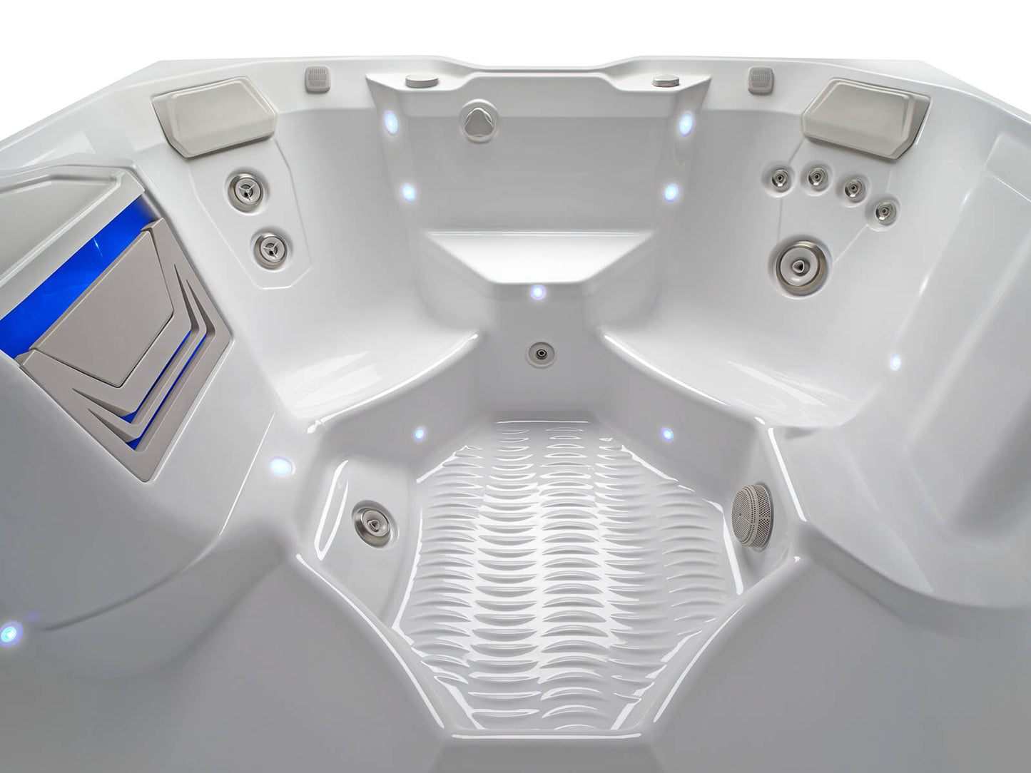 Hot Spring Limelight Collection Beam 4-Person Luxury Spa with Advanced Jets