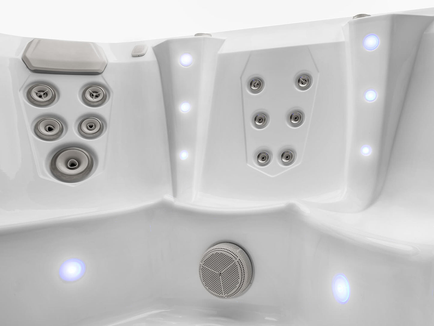 Hot Spring Limelight Collection Flair 6-Person Luxury Spa with Lounge Seating