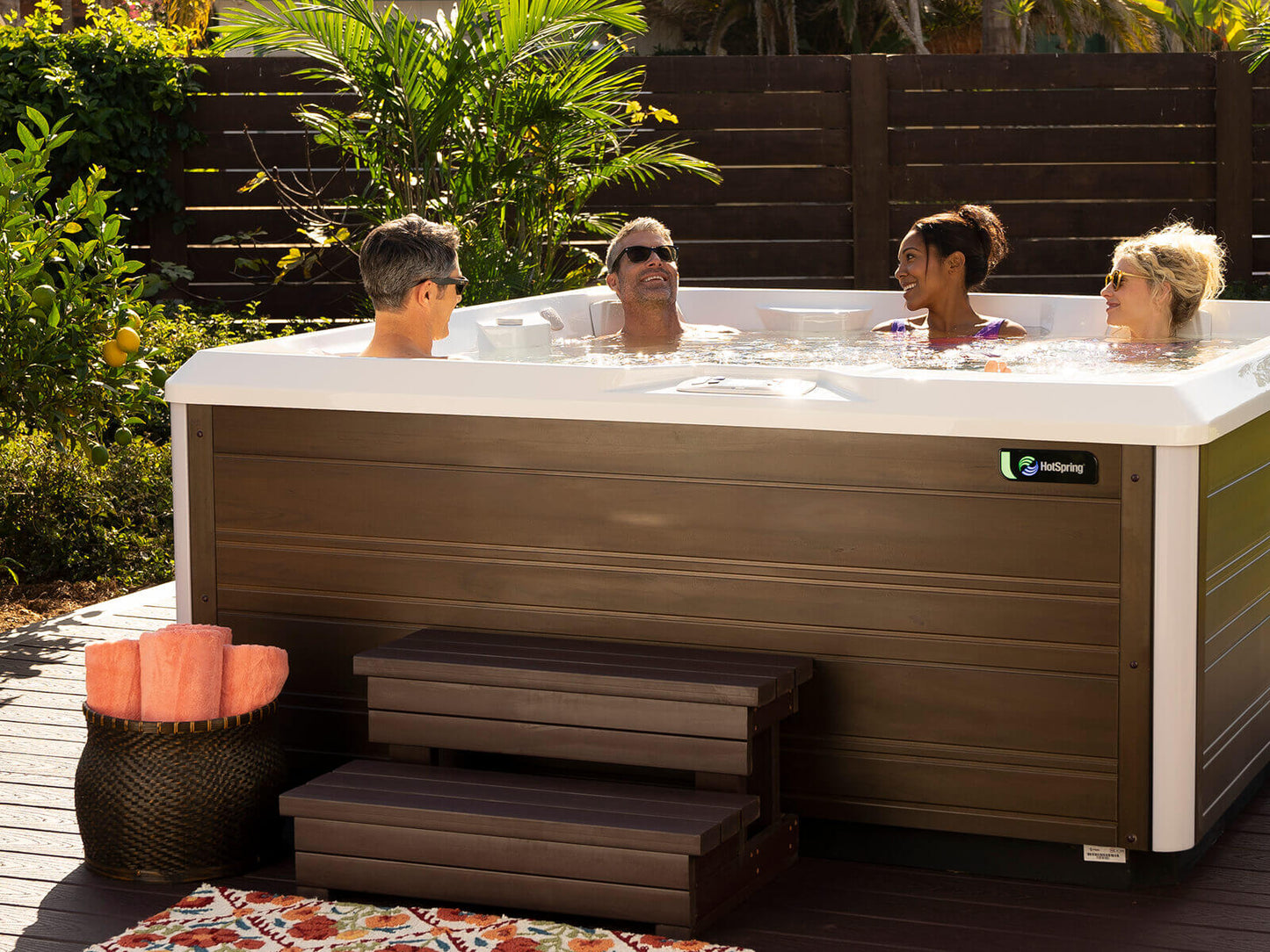 Hot Spring Limelight Collection Flash 7-Person Luxury Spa with Spacious Seating