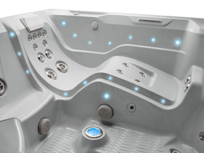 Hot Spring Limelight Collection Prism 7-Person Luxury Spa with Lounge and Advanced Hydrotherapy