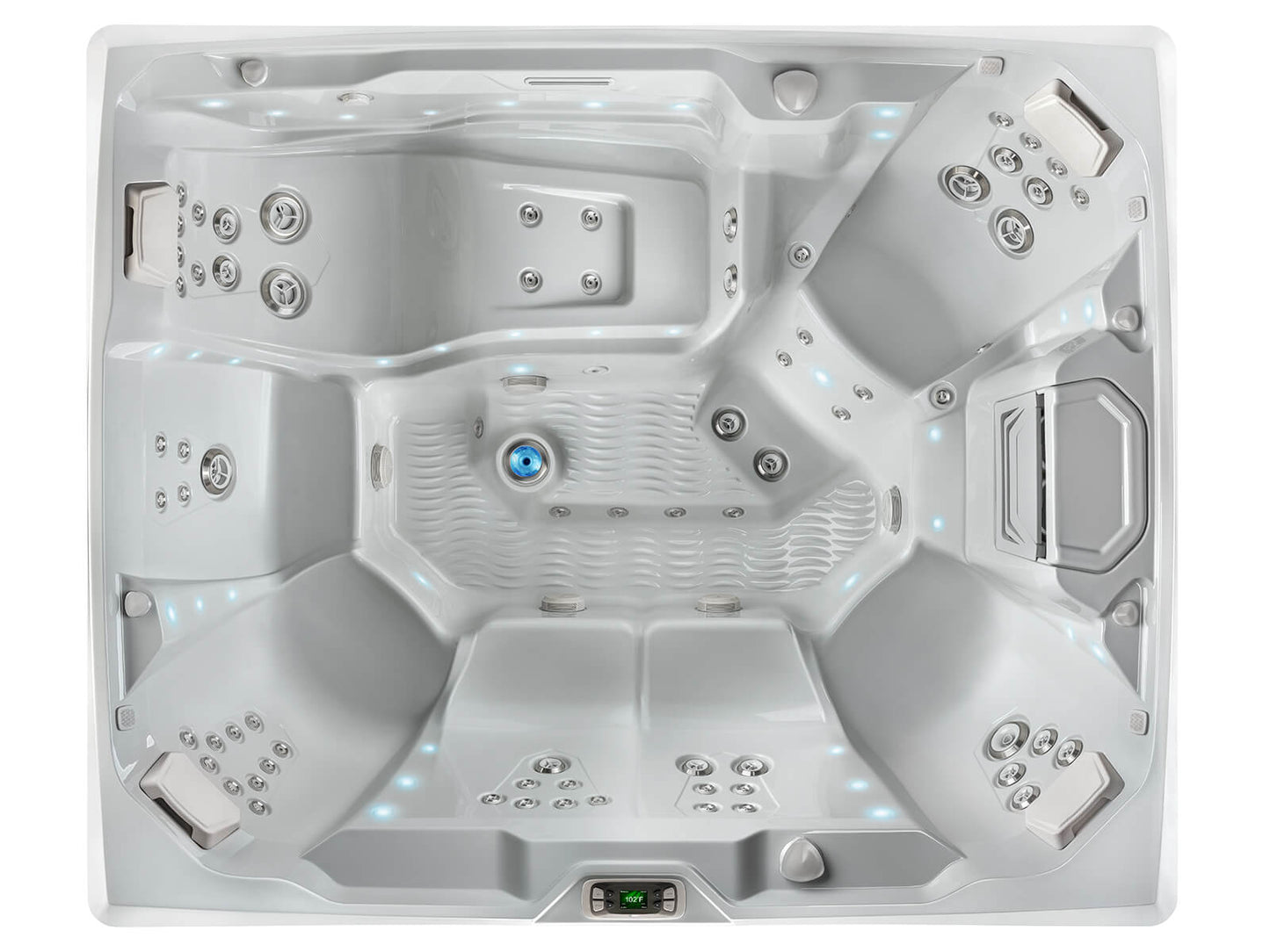 Hot Spring Limelight Collection Prism 7-Person Luxury Spa with Lounge and Advanced Hydrotherapy