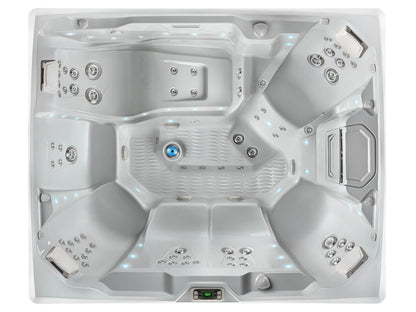 Hot Spring Limelight Collection Prism 7-Person Luxury Spa with Lounge and Advanced Hydrotherapy