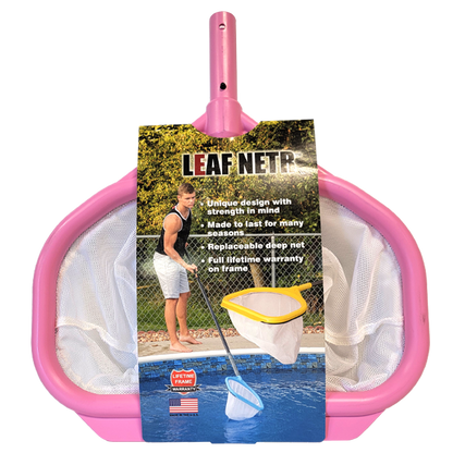 18" Leaf Netr Pool Skimmer – Heavy-Duty Fine Mesh Rake