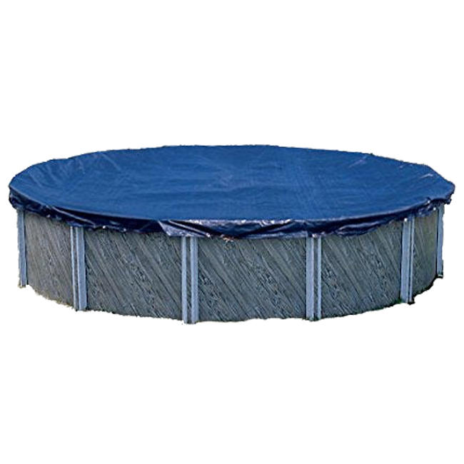 33' Majestic Winter Pool Cover - Extra-Large UV-Resistant Mesh for Complete Protection