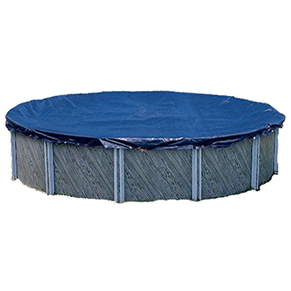 33' Majestic Winter Pool Cover - Extra-Large UV-Resistant Mesh for Complete Protection