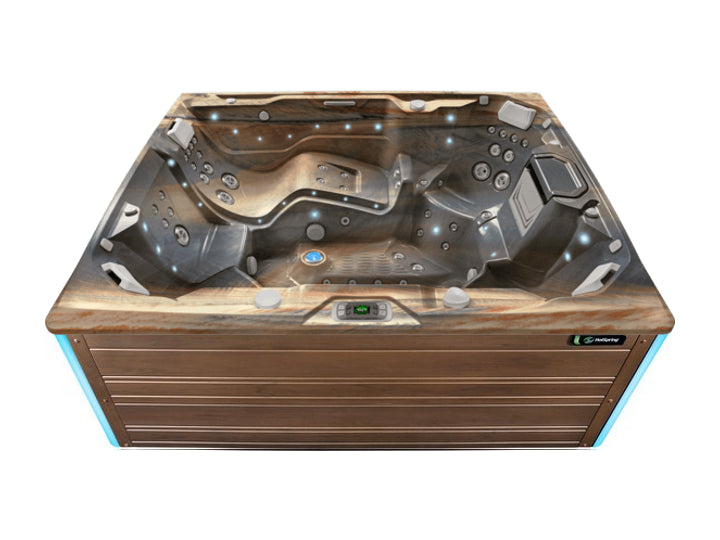 Hot Spring Limelight Collection Prism 7-Person Luxury Spa with Lounge and Advanced Hydrotherapy