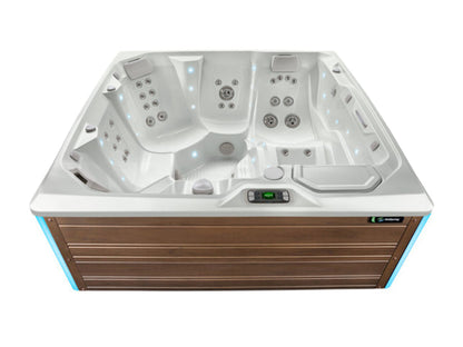 Hot Spring Limelight Collection Flair 6-Person Luxury Spa with Lounge Seating