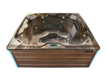 Hot Spring Limelight Collection Beam 4-Person Luxury Spa with Advanced Jets