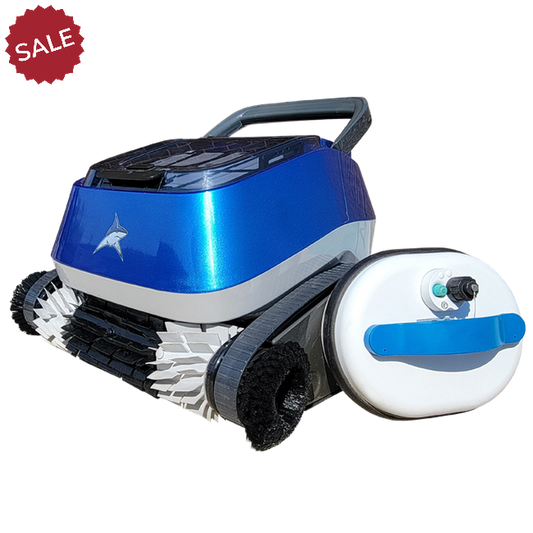 Megalodon Battery-Powered Pool Cleaner with Fine Filter Basket